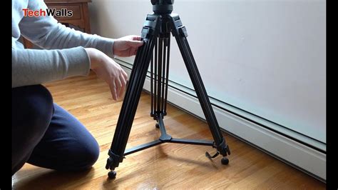 Neewer Professional 61 Inch Aluminum Alloy Video Camera Tripod Unboxing