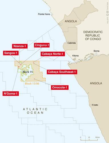 Angola Offshore Block Map