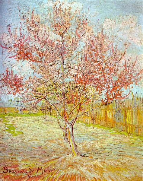 Cgfa Vincent Van Gogh Peach Tree In Bloom