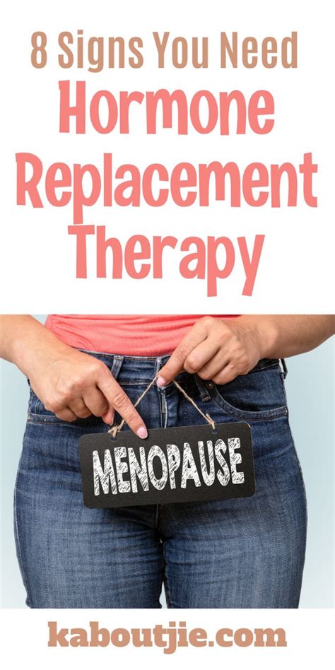 8 Sure Signs You Need Hormone Replacement Therapy