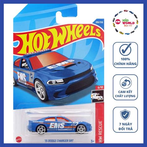 Xe mô hình Hot Wheels basic Police Cảnh sát Dodge Charger SRT HCW Shopee Việt Nam