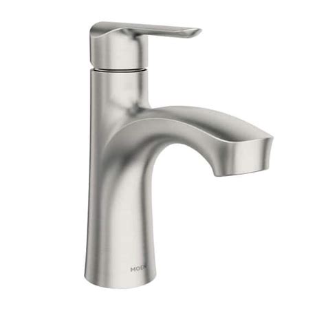 Moen Findlay Single Handle Single Hole Bathroom Faucet In Spot Resist