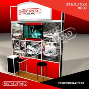 Stand 3x2 Cabecera 209 RentaTuStand Mx