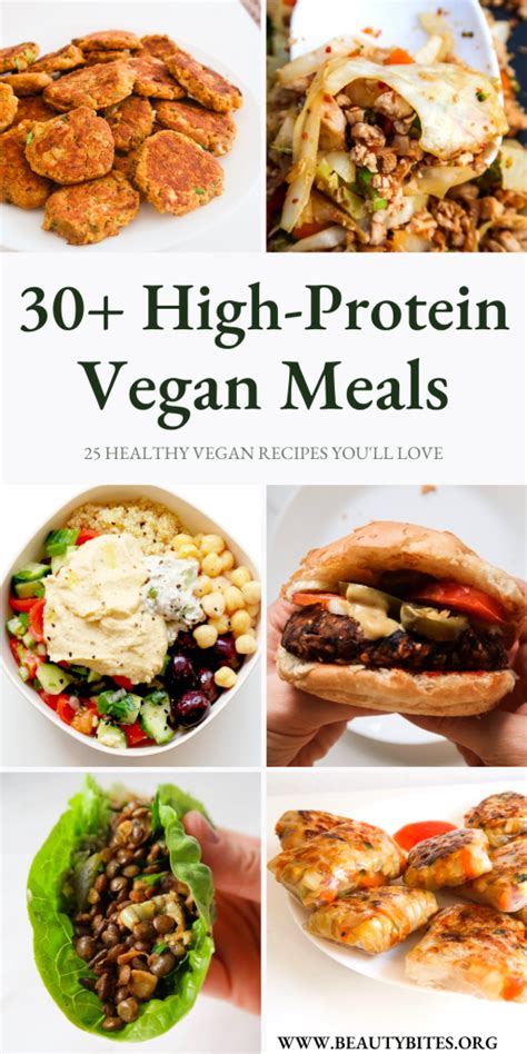 31 Easy High-Protein Vegan Recipes - Beauty Bites