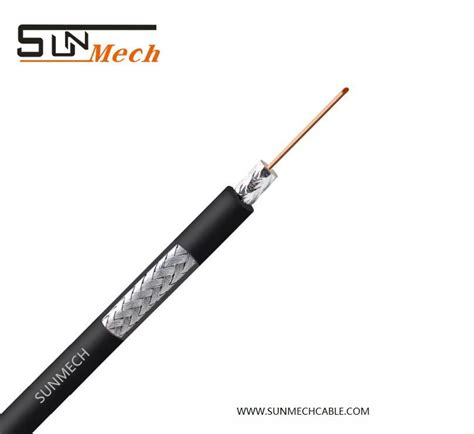 China Professional Rg59 Rg6 Rg58 Coaxial Cable Rg59 Rg6 75ohm Cctv Cable Rg6 Messenger Rg59