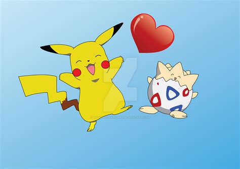 Pikachu And Togepi By Radiantcharizard On Deviantart