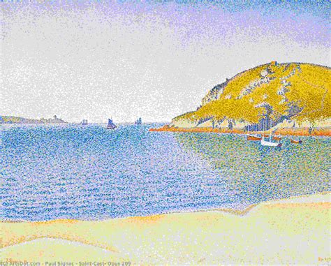 Artwork Replica Port Of Saint Cast 1890 By Paul Signac 1863 1935