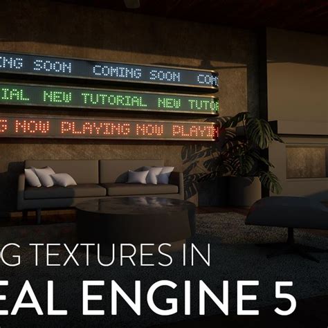 How to setup Panning Textures in Unreal Engine 5 | Community tutorial