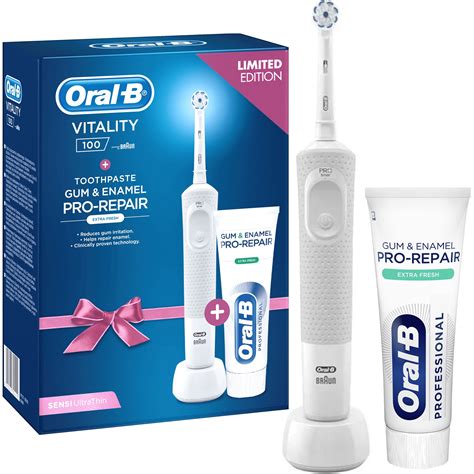 Oral B Vitality 100 Pasta Do Zębów Szczoteczka Rotacyjna Niskie