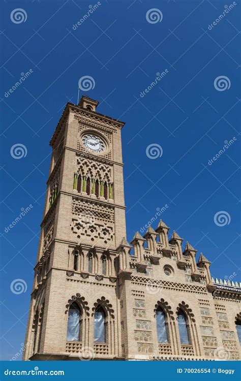 Toledo train station stock photo. Image of building, urban - 70026554