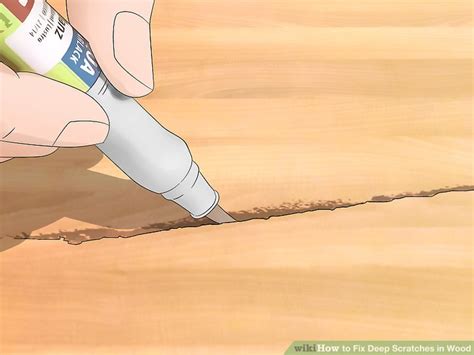 3 Simple Ways To Fix Deep Scratches In Wood Wikihow