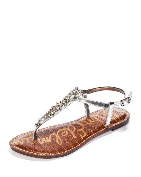 Sam Edelman Sandals Gwyneth Studded Thong Bloomingdales