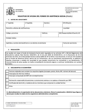 Fillable Online Mugeju Solicitud De Ayuda Del Fondo De Asistencia