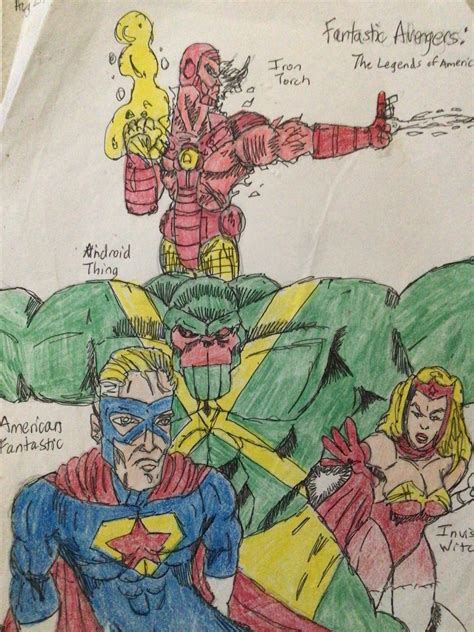 Fantastic Avengers By Joyforfun81 On Deviantart