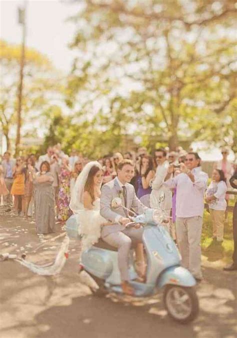 Ir A La Boda En Moto Amor Bodas Y Regalos De Boda