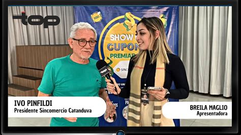 Entrega dos prêmios da Campanha Show de Cupons Premiados Sincomercio