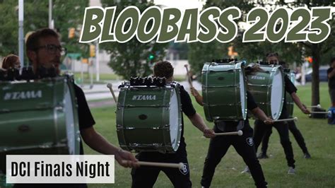 Bluecoats 2023 Bass Cam DCI Finals Lot YouTube