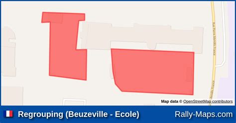 Karte Regrouping Beuzeville Ecole Rallye National De Beuzeville