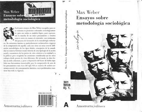 Pdf Max Weber Ensayos Sobre Metodología Sociologica Dokumen Tips