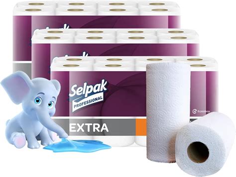 Selpak Kitchen Roll 24 Kitchen Towels 2400 Super Absorbent Sheets