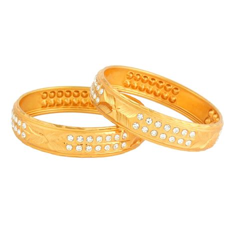 Buy Sapna Fx Gold Plated Bangles Ps Sapna Fx Online At Low