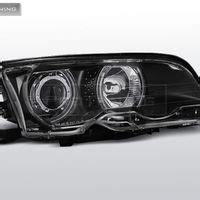 HEADLIGHTS ANGEL EYES CCFL BLACK Fits BMW E46 04 99 03 03 COUPE CABRIO