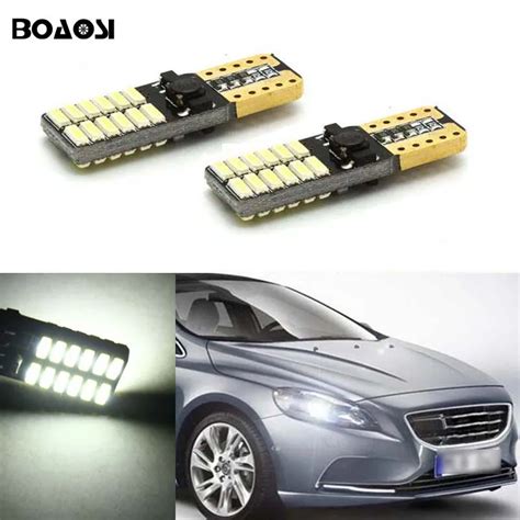 Boaosi X Led T W W Canbus Error Free Car Width Bulb Light For Volvo