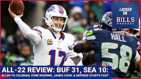 All 22 Review Josh Allen To Keon Coleman James Cook And Zone Runs Shine In Bills Win Over