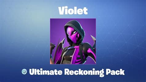 Violet Fortnite Outfitskin Youtube