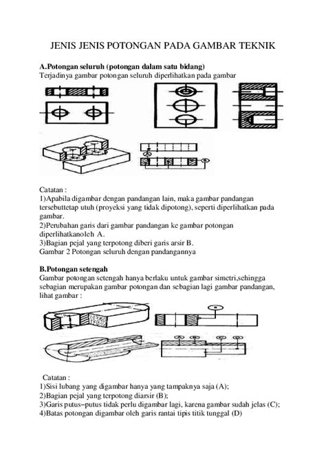 Detail Teknik Potongan Gambar Teknik Koleksi Nomer 36