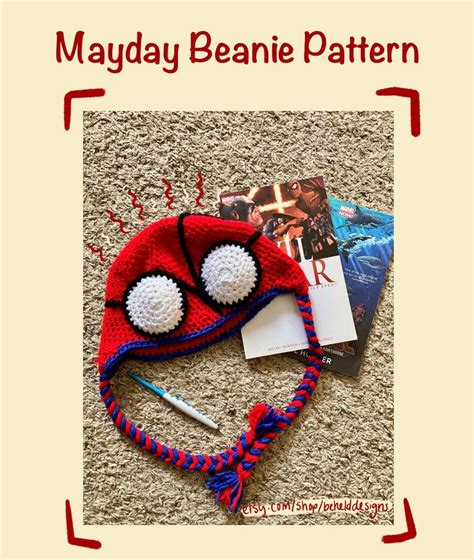 Mayday Spider Verse Beanie Pattern Only Etsy