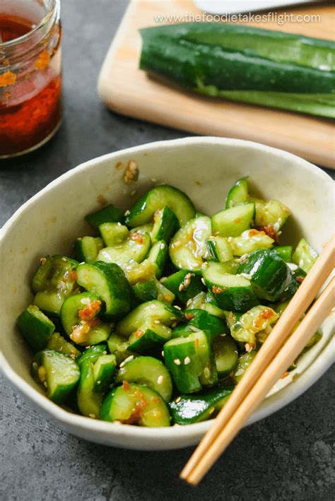 Spicy Asian Cucumber Salad