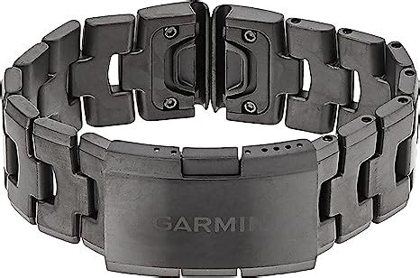 Garmin Quickfit Watch Band Vented Titanium Bracelet With Carbon