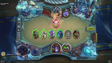 Hearthstone Soloabenteuer Der Frostthron Gegen Den Lichk Nig