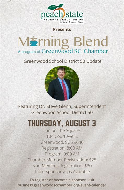 Morning Blend: Greenwood School District 50 Update - Greenwood Chamber