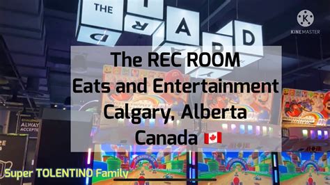 The Rec Room Calgary 🇨🇦 Youtube