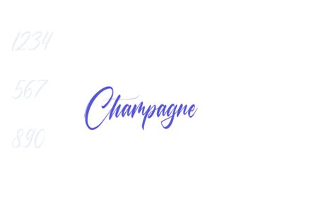 Champagne - Font Free Download Now