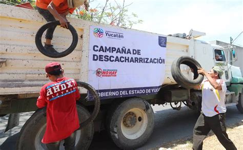 Gran éxito en la campaña de descacharrización en Mérida unotve mx