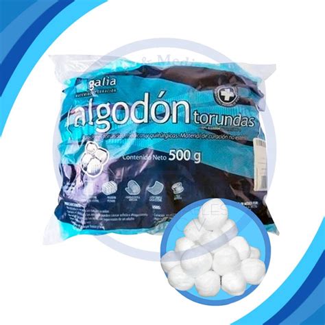 MC050G TORUNDA DE ALGODON 500 GR GALIA UMD