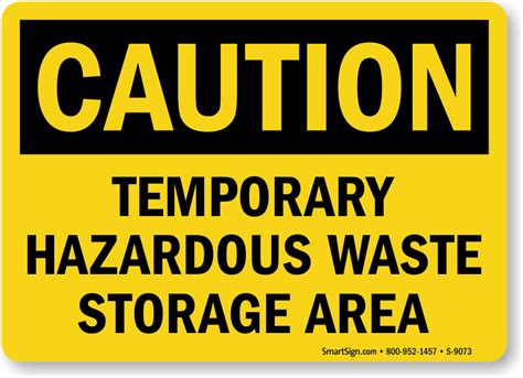 Hazardous Waste | HazWaste Signs - MySafetySign.com