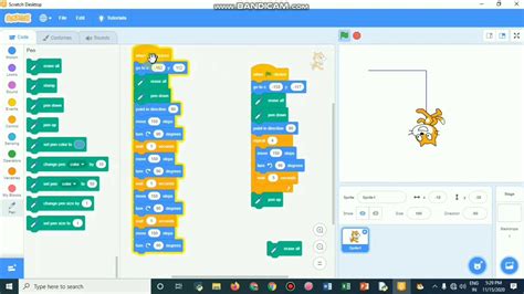 Class 6 Computer Coding With Scratch Drawing Pictures YouTube