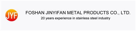 Foshan Jinyifan Metal Products Co Ltd Color Stainless Steel