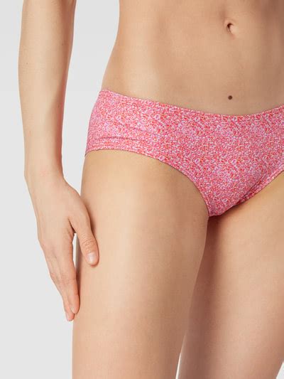 Esprit Bikini Hose Mit Allover Muster Modell KRIBI Pink Online Kaufen