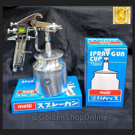 Jual Spray Gun Meiji F Tabung Bawah Kapasitas Tabung Ml Jakarta