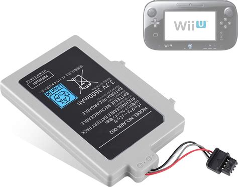 Ucec Bater A Recargable De Repuesto Para Wii U Gamepad De Mah