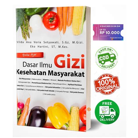 Jual Buku Ajar Dasar Ilmu Gizi Kesehatan Masyarakat DP02422A BUKU