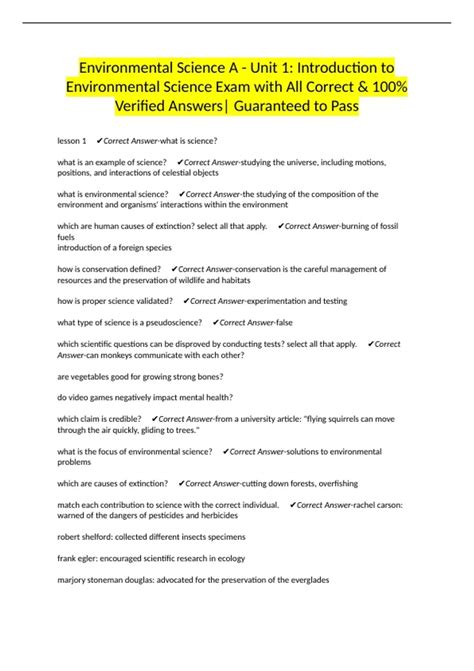 Chapter 8 Environmental Science Test 8