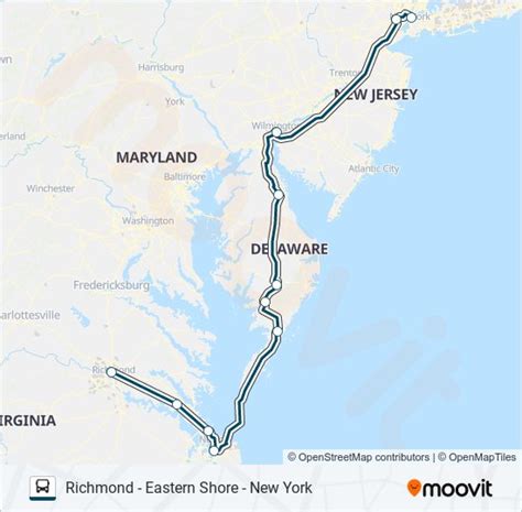 Ruta Greyhound Us Horarios Paradas Y Mapas Richmond Bus Station