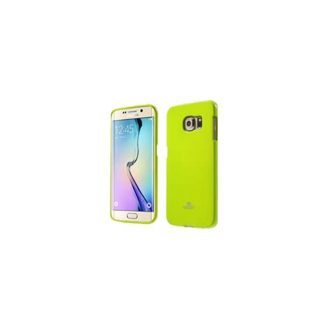 Mercury Jelly deksel Samsung Galaxy S6 Edge Plus SM G928F lime Elkjøp