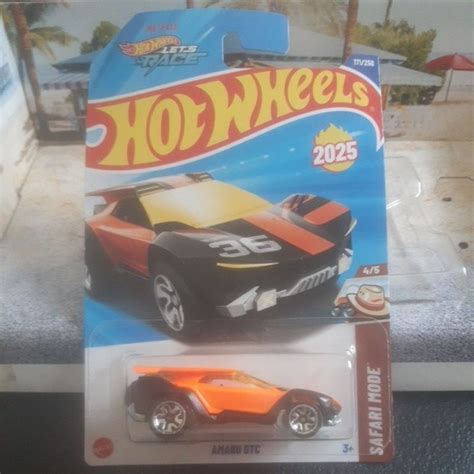 Hot Wheels Lets Race Amaru GTC Hw Safari Mode Shopee Brasil